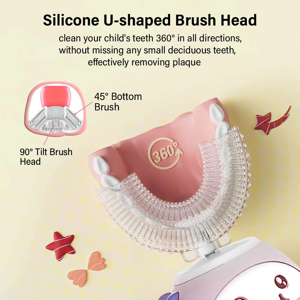 Children U-shaped Electric Toothbrush