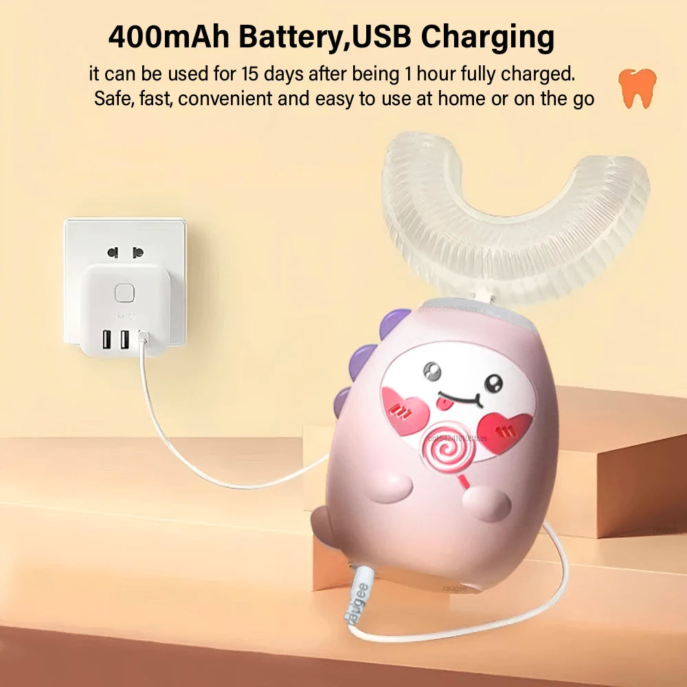 Children U-shaped Electric Toothbrush